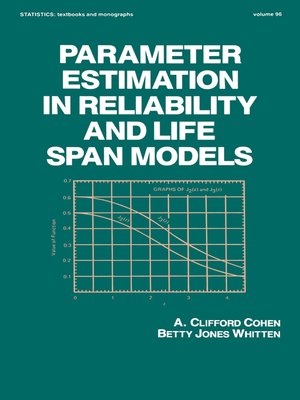cover image of Parameter Estimation in Reliability and Life Span Models